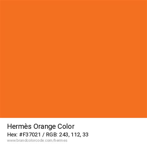 what color is orange Hermes